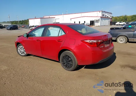 2019 Toyota Corolla Le z USA, uszkodzony, nr VIN 2T1BURHE3KC187759